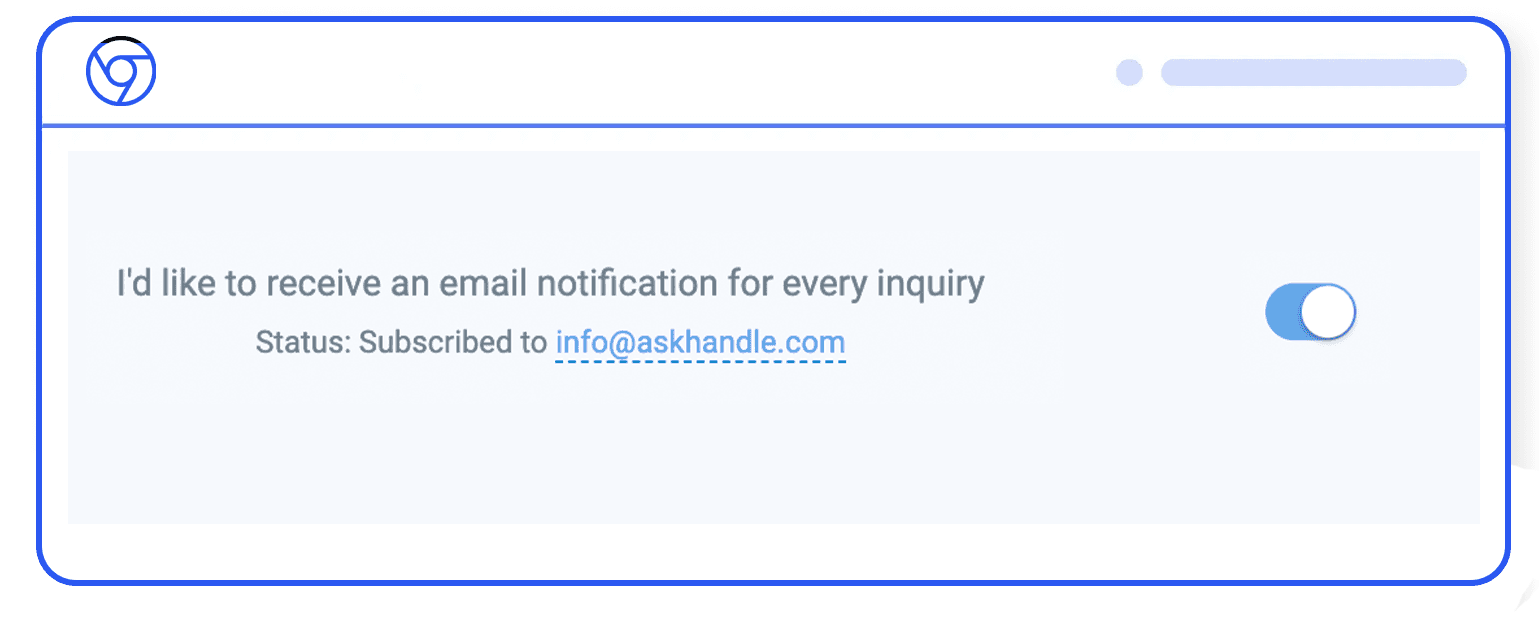 control notification
