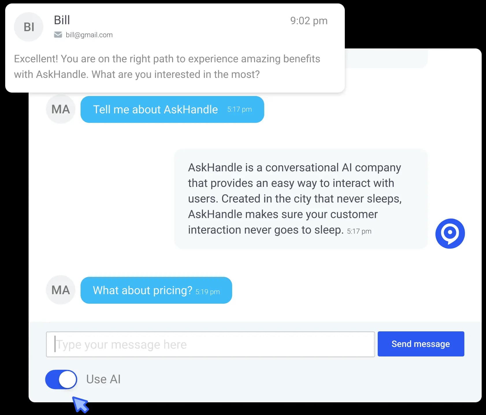 Customer data at your fingertips