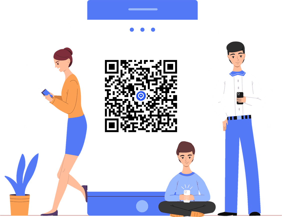 Scan the QR code and interact with AskHandle