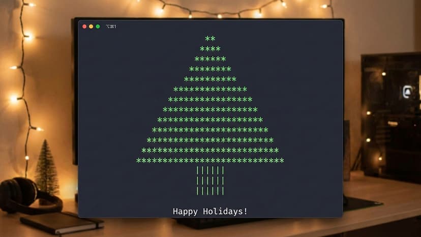 Creating a Christmas Tree with Python: A Holiday Coding Project