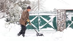 How do you clean snow fast?