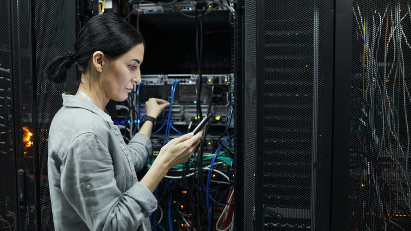 What jobs does a large scale data center offer?