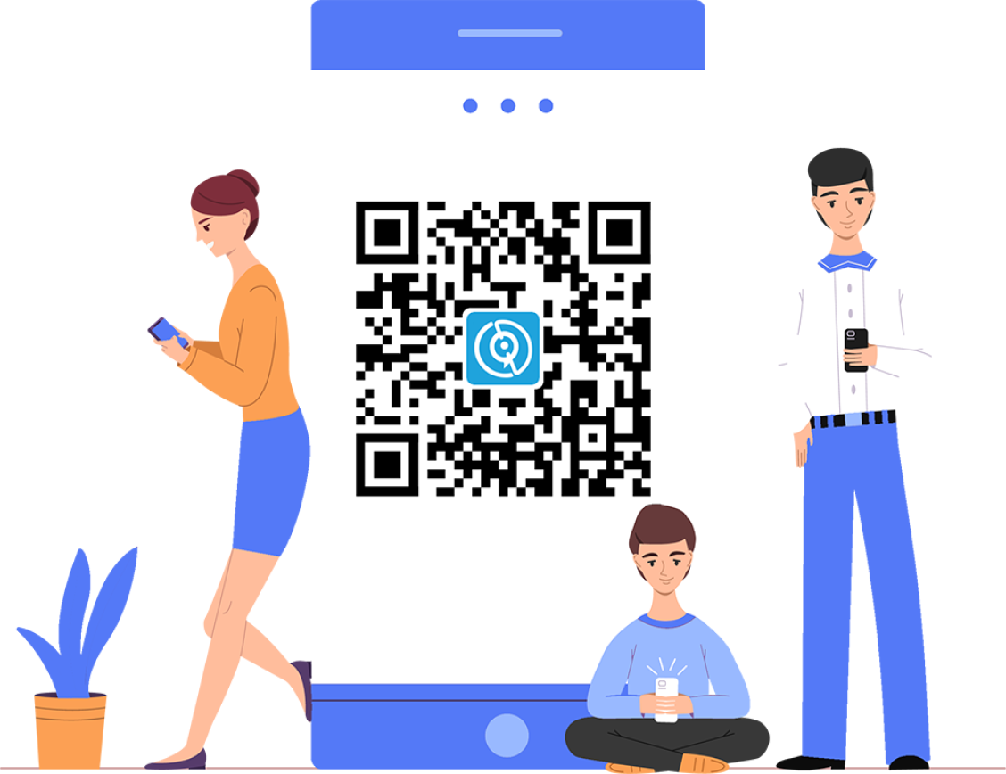 Scan the QR code and interact with Handle chatbot