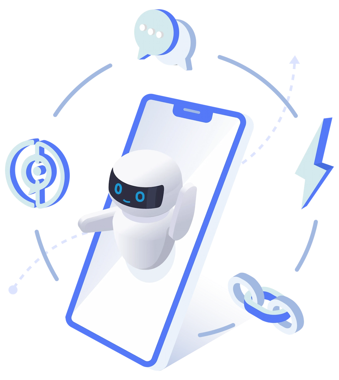 See Handle chatbot in action